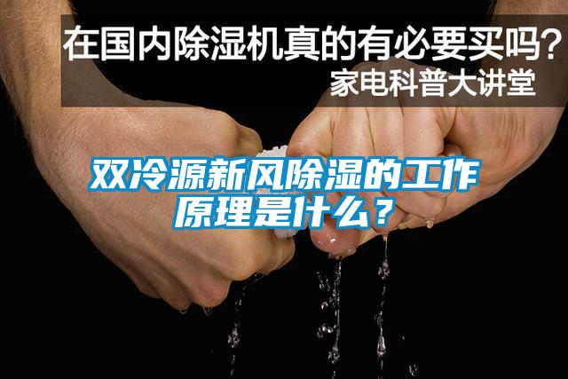 双冷源新风除湿的工作原理是什么？