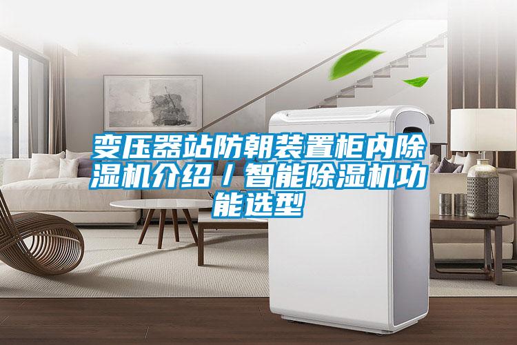 变压器站防朝装置柜内除湿机介绍／智能除湿机功能选型