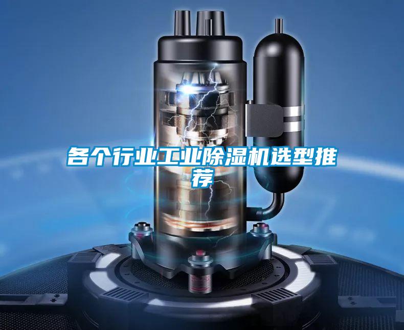 各个行业工业除湿机选型推荐