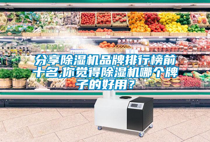 分享除湿机品牌排行榜前十名,你觉得除湿机哪个牌子的好用？
