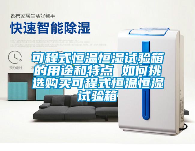 可程式恒温恒湿试验箱的用途和特点 如何挑选购买可程式恒温恒湿试验箱