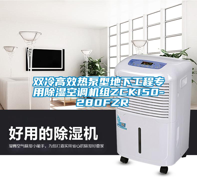 双冷高效热泵型地下工程专用除湿空调机组ZCKI50- 280FZR