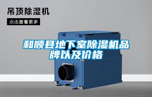 和顺县地下室除湿机品牌以及价格