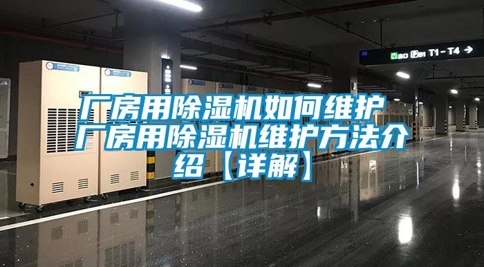 厂房用除湿机如何维护 厂房用除湿机维护方法介绍【详解】