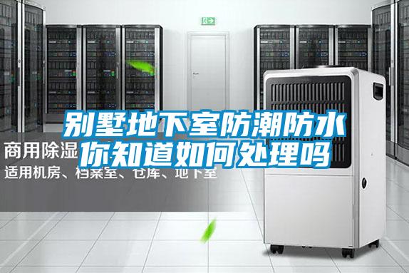 别墅地下室防潮防水你知道如何处理吗