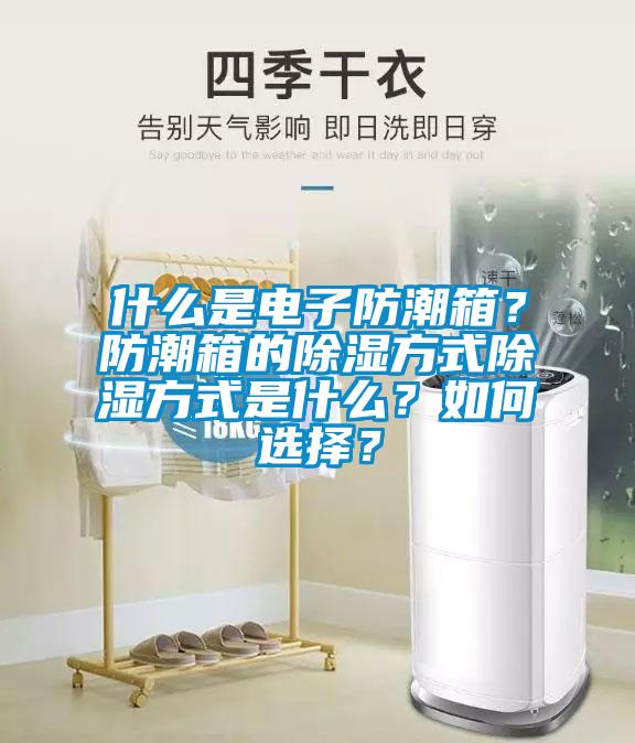 什么是电子防潮箱？防潮箱的除湿方式除湿方式是什么？如何选择？