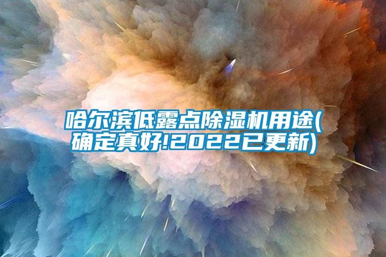 哈尔滨低露点除湿机用途(确定真好!2022已更新)