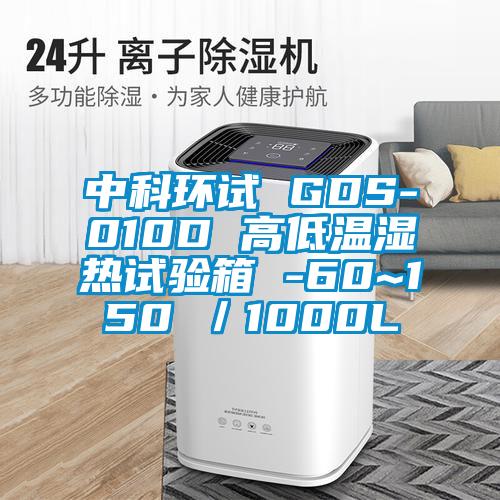 中科环试 GDS-010D 高低温湿热试验箱 -60~150℃／1000L