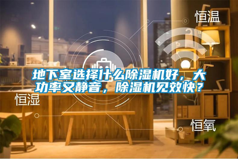 地下室选择什么除湿机好，大功率又静音，除湿机见效快？