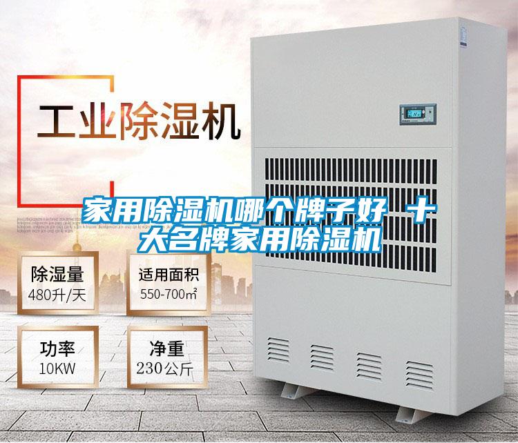 家用除湿机哪个牌子好 十大名牌家用除湿机