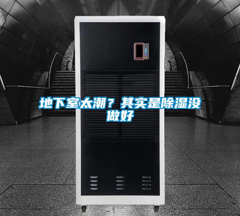 地下室太潮？其实是除湿没做好
