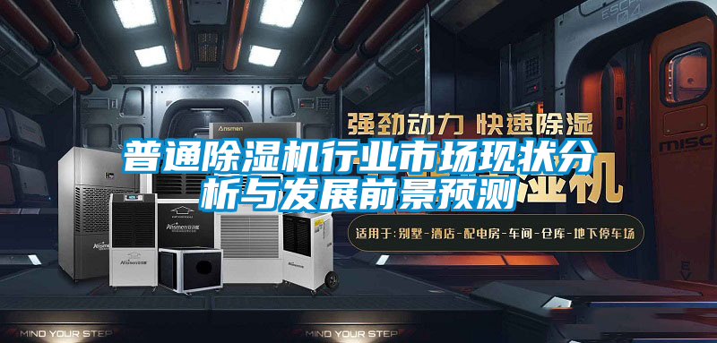 普通除湿机行业市场现状分析与发展前景预测