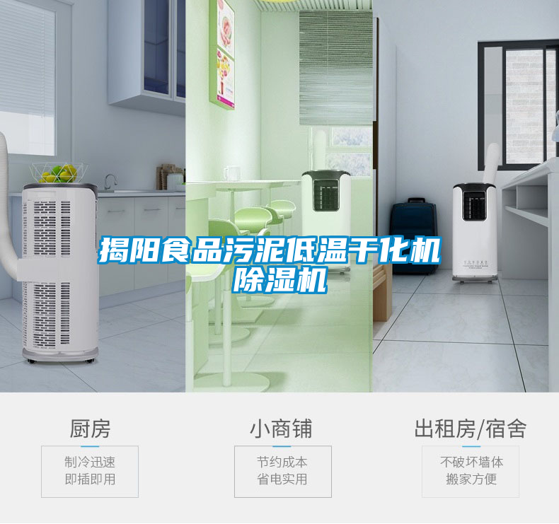 揭阳食品污泥低温干化机 除湿机