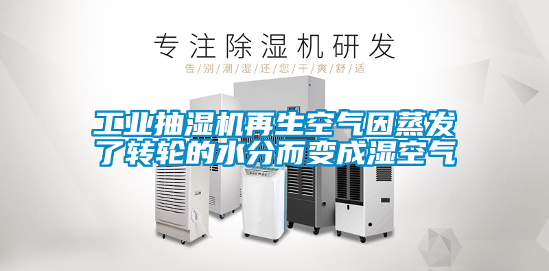 工业抽湿机再生空气因蒸发了转轮的水分而变成湿空气