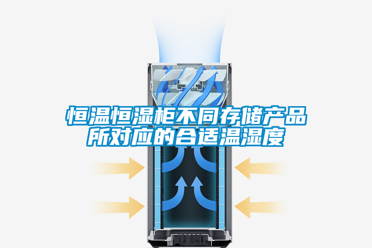 恒温恒湿柜不同存储产品所对应的合适温湿度