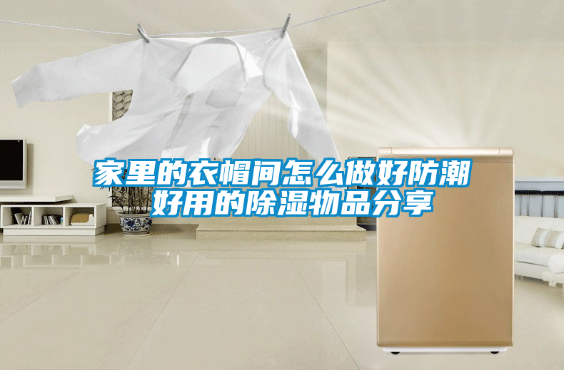家里的衣帽间怎么做好防潮 好用的除湿物品分享