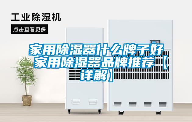 家用除湿器什么牌子好 家用除湿器品牌推荐【详解】