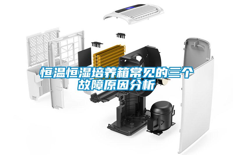 恒温恒湿培养箱常见的三个故障原因分析