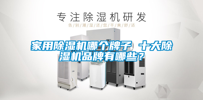家用除湿机哪个牌子 十大除湿机品牌有哪些？