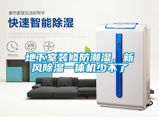 地下室装修防潮湿，新风除湿一体机少不了