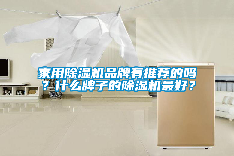 家用除湿机品牌有推荐的吗？什么牌子的除湿机最好？