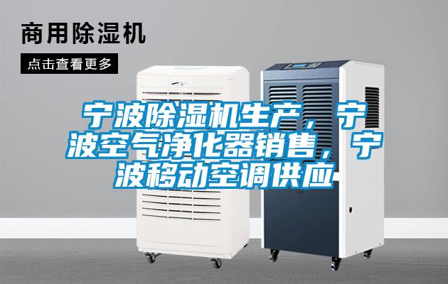 宁波除湿机生产，宁波空气净化器销售，宁波移动空调供应