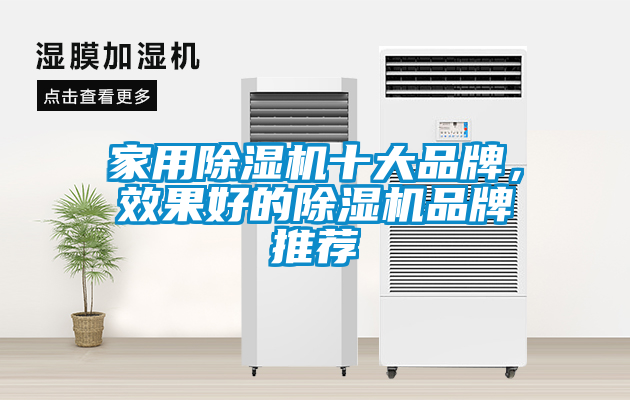 家用除湿机十大品牌，效果好的除湿机品牌推荐