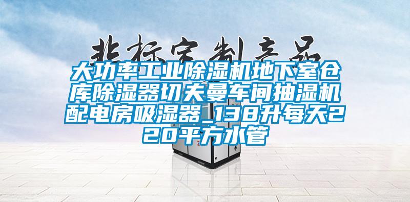 大功率工业除湿机地下室仓库除湿器切夫曼车间抽湿机配电房吸湿器_138升每天220平方水管