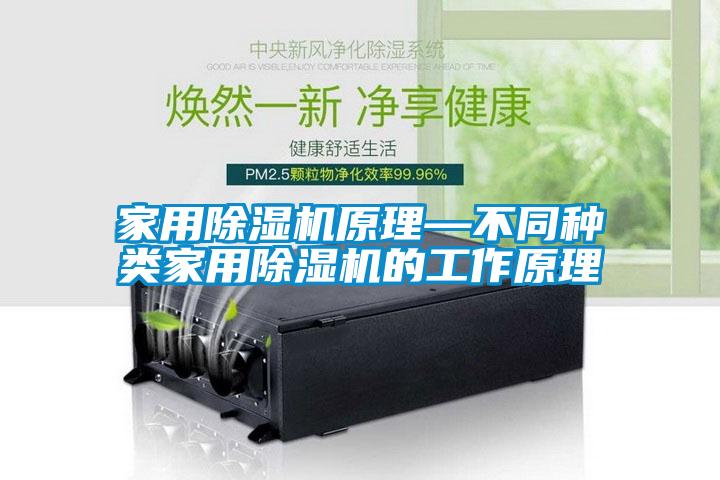 家用除湿机原理—不同种类家用除湿机的工作原理