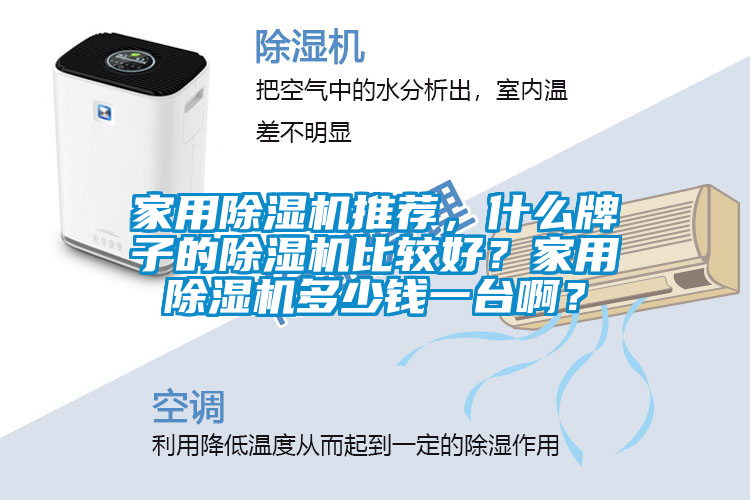 家用除湿机推荐，什么牌子的除湿机比较好？家用除湿机多少钱一台啊？