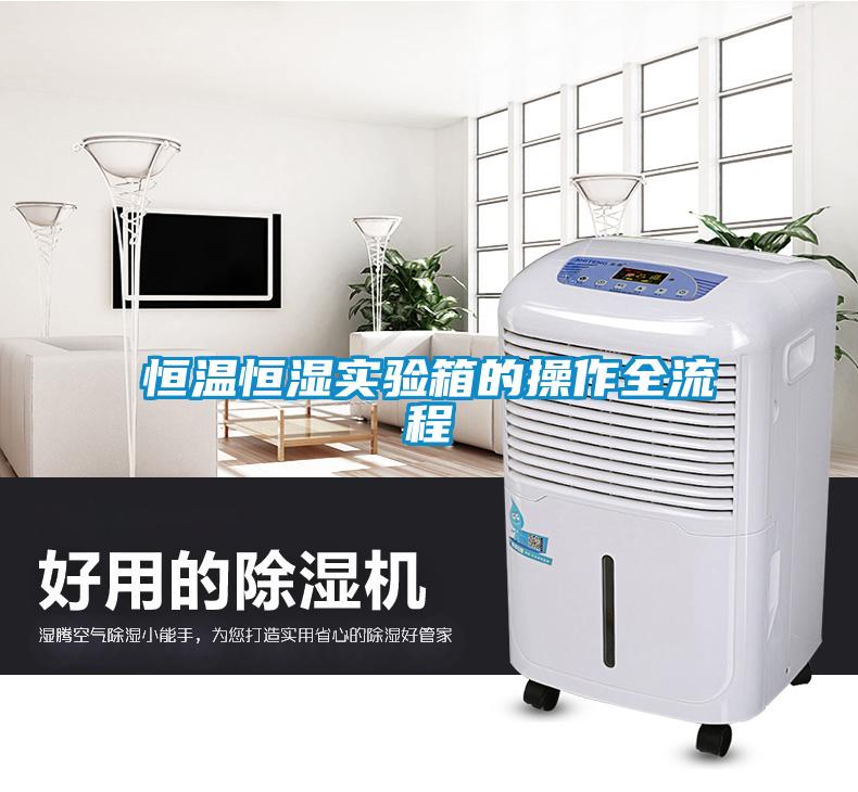 恒温恒湿实验箱的操作全流程