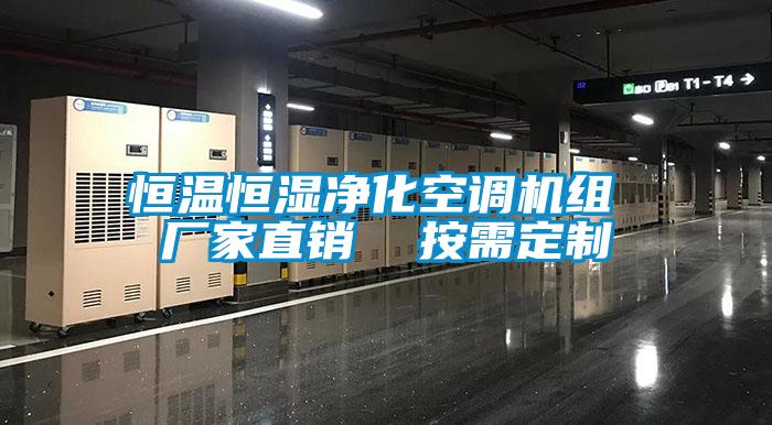 恒温恒湿净化空调机组 厂家直销  按需定制