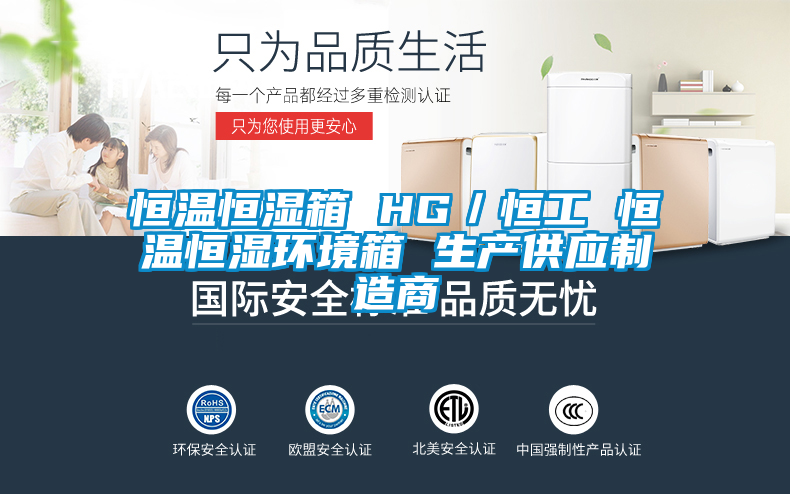 恒温恒湿箱 HG／恒工 恒温恒湿环境箱 生产供应制造商