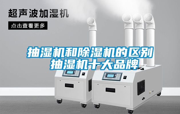 抽湿机和除湿机的区别 抽湿机十大品牌