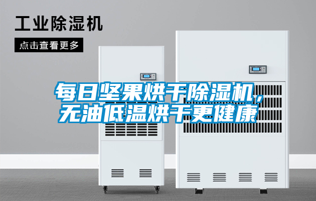 每日坚果烘干除湿机，无油低温烘干更健康