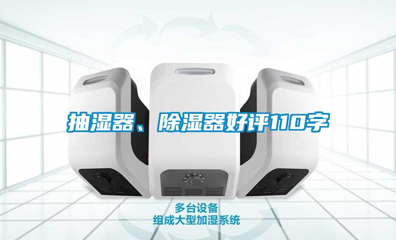 抽湿器、除湿器好评110字