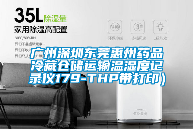 广州深圳东莞惠州药品冷藏仓储运输温湿度记录仪179-THP带打印）