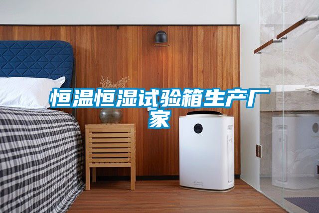 恒温恒湿试验箱生产厂家