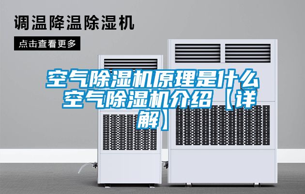空气除湿机原理是什么 空气除湿机介绍【详解】