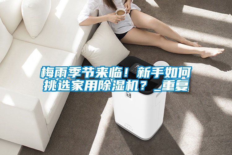 梅雨季节来临！新手如何挑选家用除湿机？_重复