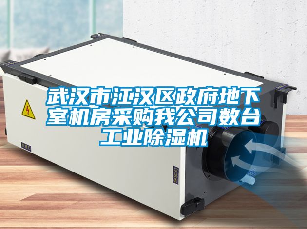 武汉市江汉区政府地下室机房采购我公司数台工业除湿机