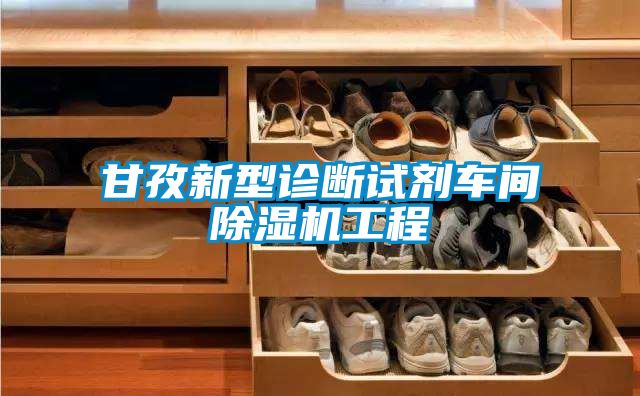 甘孜新型诊断试剂车间除湿机工程
