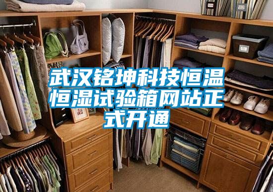 武汉铭坤科技恒温恒湿试验箱网站正式开通