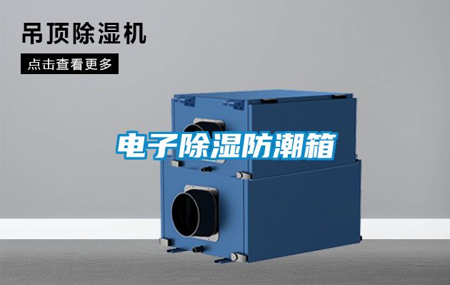 电子除湿防潮箱