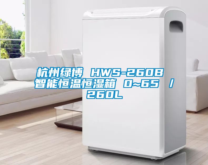杭州绿博 HWS-260B 智能恒温恒湿箱 0~65℃／260L