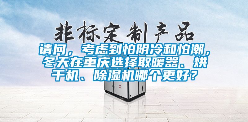 请问，考虑到怕阴冷和怕潮，冬天在重庆选择取暖器、烘干机、除湿机哪个更好？