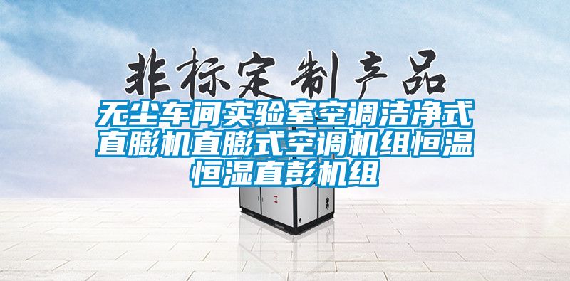 无尘车间实验室空调洁净式直膨机直膨式空调机组恒温恒湿直彭机组