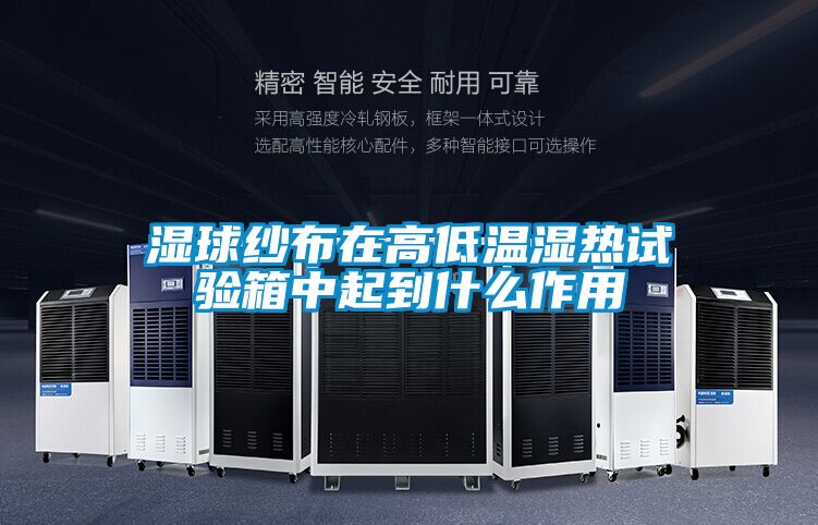 湿球纱布在高低温湿热试验箱中起到什么作用