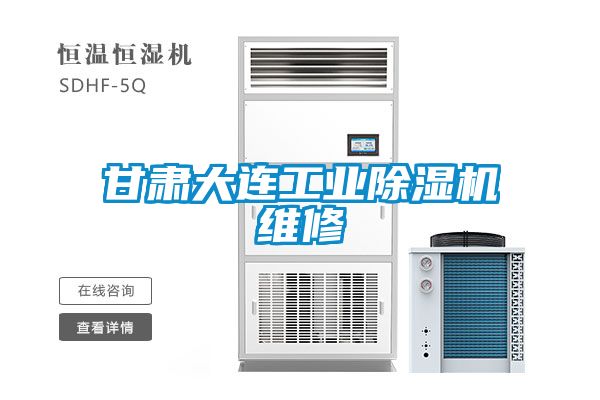 甘肃大连工业除湿机维修