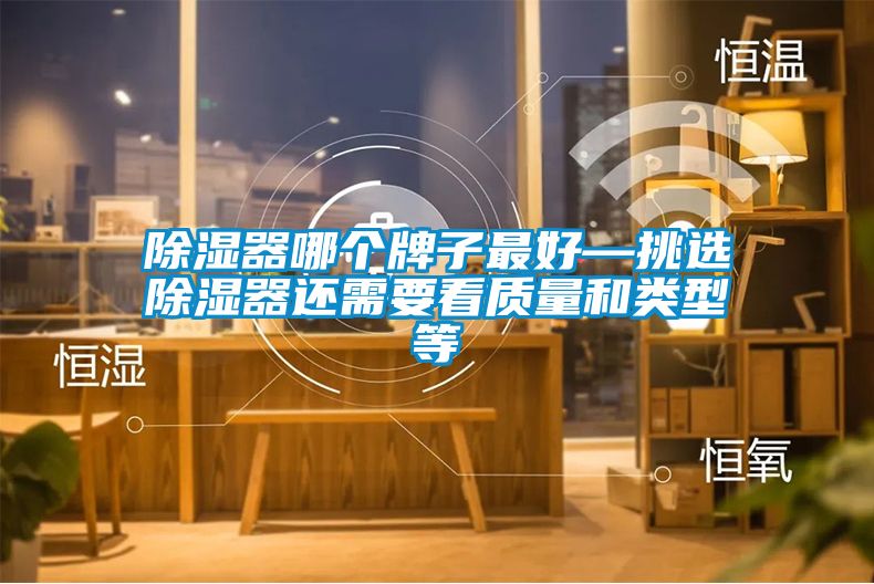 除湿器哪个牌子最好—挑选除湿器还需要看质量和类型等